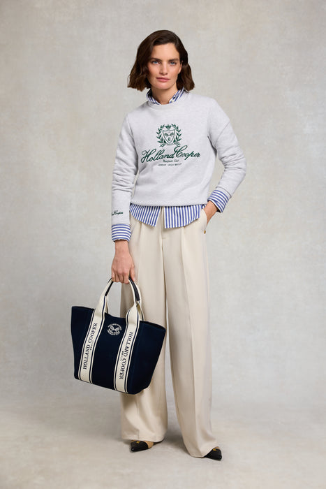 (Holland Cooper) Collegiate Crew Neck Sweat (Women's)