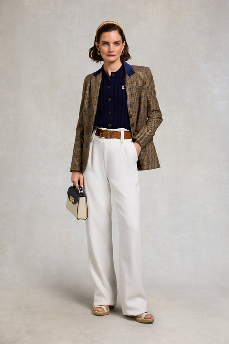 (Holland Cooper) Cotswold Short Sleeve Cardigan (Women's)