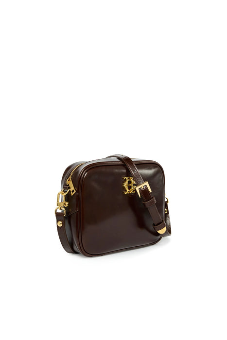 (Holland Cooper) Country Camera Bag - Chestnut Leather (Women's)