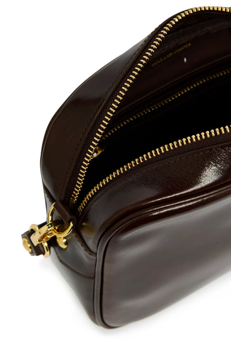 (Holland Cooper) Country Camera Bag - Chestnut Leather (Women's)