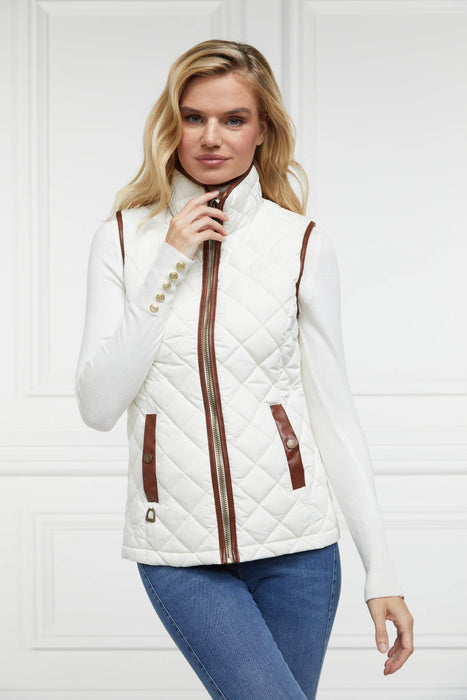(Holland Cooper) Country Quilted Gilet (Women's)