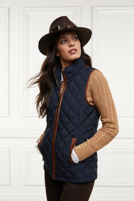 (Holland Cooper) Country Quilted Gilet (Women's)