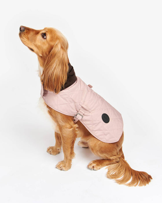 (Barbour) Quilted Dog Coat - Pink