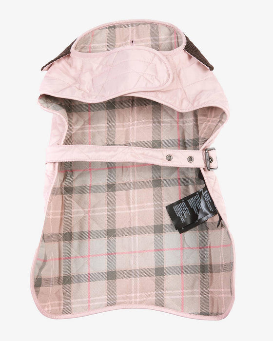 (Barbour) Quilted Dog Coat - Pink
