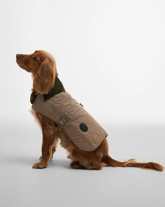 (Barbour) Quilted Dog Coat - Sand Dune