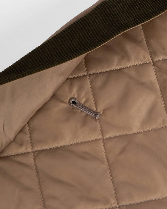 (Barbour) Quilted Dog Coat - Sand Dune