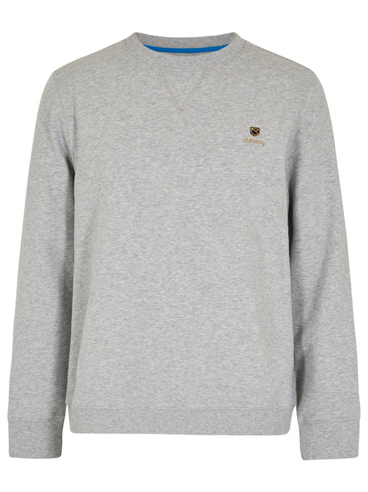Dubarry Spencer Crew Neck Sweatshirt Grey (Mens)
