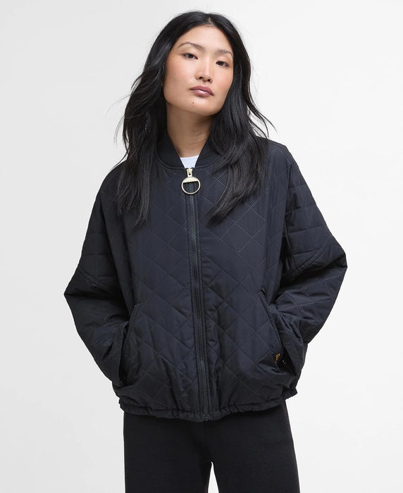 (Barbour) Emlyn Quilted Bomber Jacket (Women's)