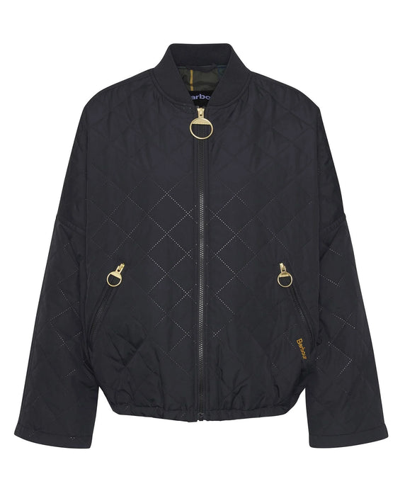 (Barbour) Emlyn Quilted Bomber Jacket (Women's)