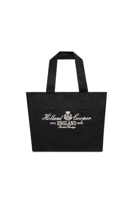 (Holland Cooper) Essential Tote Bag - Black (Women's)