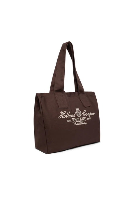 (Holland Cooper) Essential Tote Bag - Chocolate (Women's)