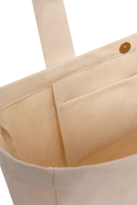 (Holland Cooper) Essential Tote Bag - Ecru Racing Green (Women's)