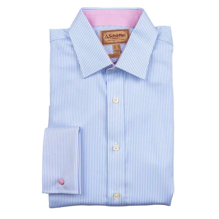 (Schoffel) Greenwhich Double Cuff Tailored Fit Shirt (Men's)