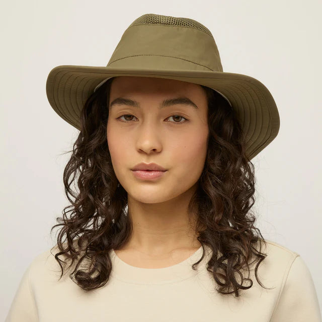 (Tilley) Airflo Broad Brim LTM6 - Olive (Unisex)
