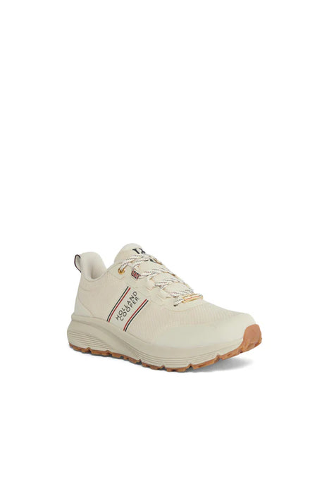 (Holland Cooper) Burghley Waterproof Trainer - Ecru (Women's)