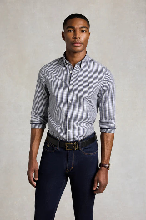 (Holland Cooper) Slim Fit Button Down Shirt (Men's)