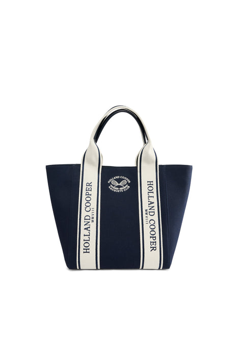 (Holland Cooper) Racquets Tote (Women's) Navy