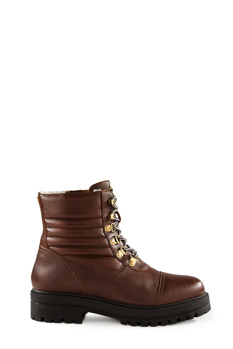 (Holland Cooper) Shoreditch Boot - Chocolate (Women's)