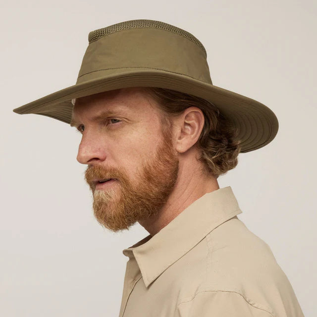 (Tilley) Airflo Broad Brim LTM6 - Olive (Unisex)