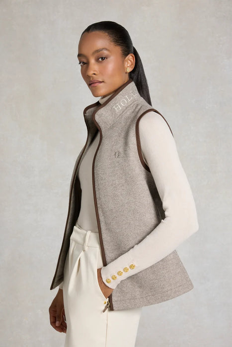 (Holland Cooper) Hillford Country Gilet - Sahara Twill (Women's)