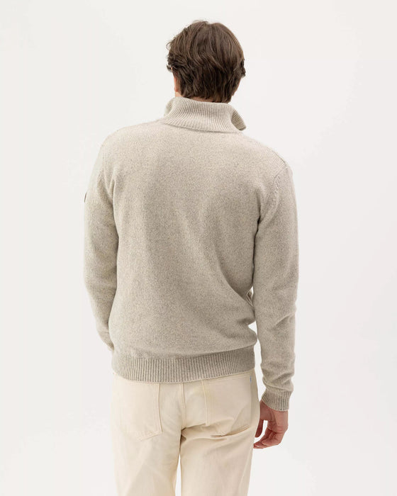(Holebrook) Alvin T-neck Windproof Sweater  - Chai (Men's)