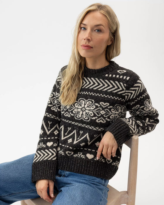 (Holebrook) Magda Crew - Dark Taupe (Women's)