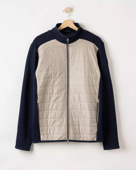 (Holebrook) - Peder Full Zip Windproof Jacket - Navy/Khaki (Men's)