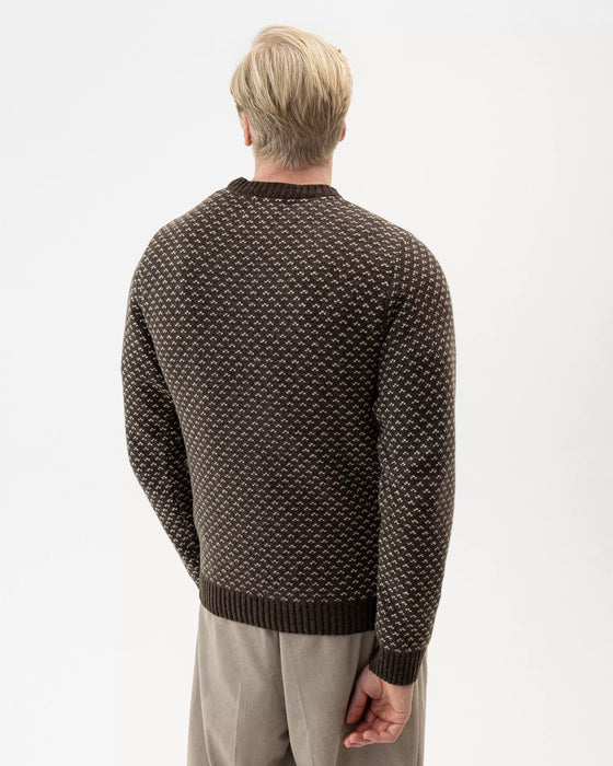 (Holebrook) Torsten Crew - Brown Mel/ Whisper White (Men's)