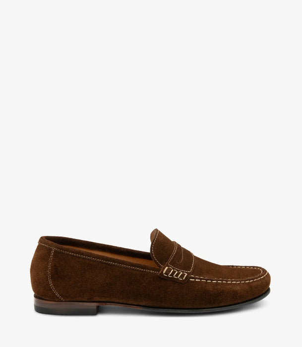 (Loake) Jefferson Suede Loafer (Men's)