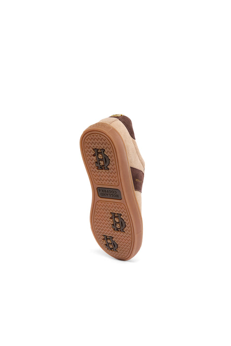 (Holland Cooper) Knightsbridge Court Trainer - Taupe Dark Choc (Women's)