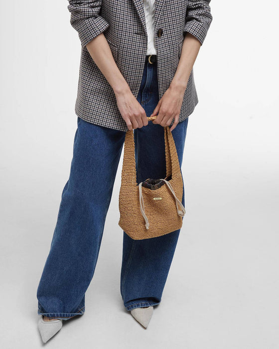 (Barbour) Lily Woven Tote Bag  - Natural (women's)