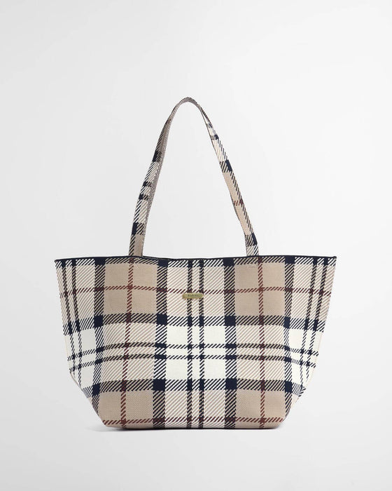 (Barbour) Layla Large Tote Bag - Rosewood Tartan (Women's)