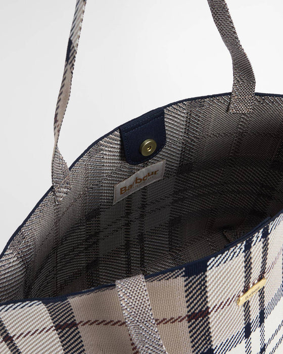 (Barbour) Layla Large Tote Bag - Rosewood Tartan (Women's)