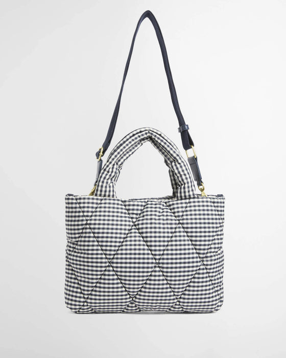 (Barbour) Riah Mini Quilted Tote Bag - Gingham (Women's)