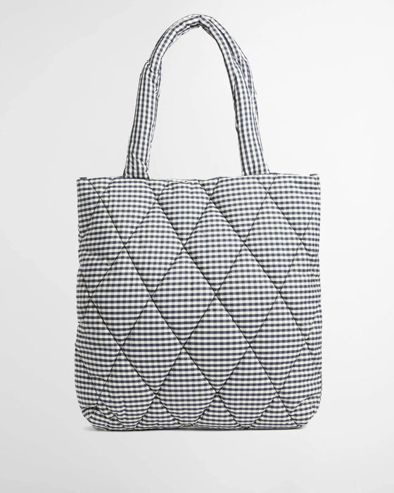 (Barbour) Riah Quilted Tote Bag - Gingham (Women's)