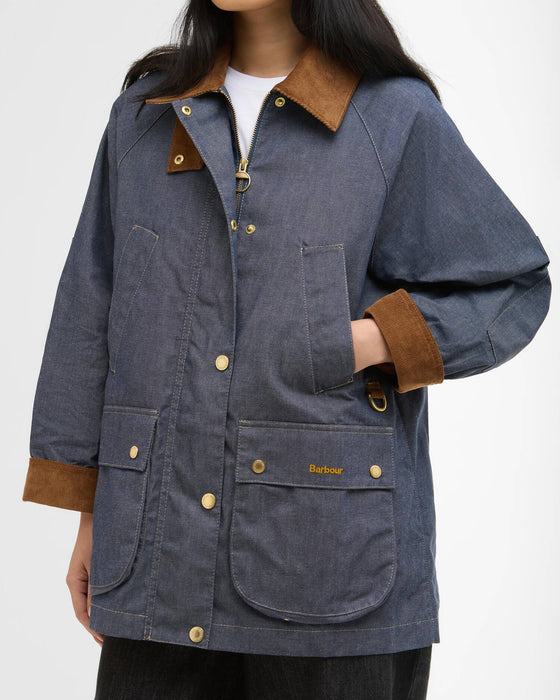 (Barbour) Asker Denim Casual Jacket (Women's)