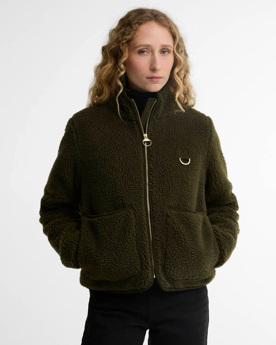 (Barbour) Mabel Fleece - Olive (Women's)