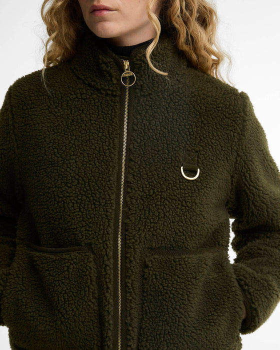 (Barbour) Mabel Fleece - Olive (Women's)