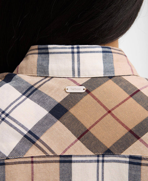 (Barbour) Fern Tartan Midi Dress (Women's)