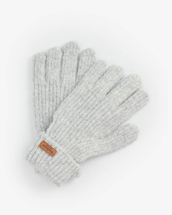 (Barbour) Pendle Gloves - Light Grey (Women's)