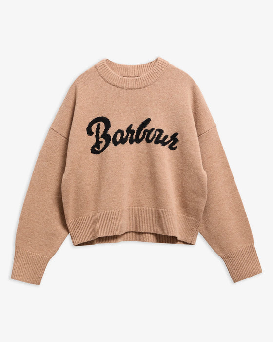 (Barbour) Ivybridge Crew Neck Jumper - Warm Trench (Women's)