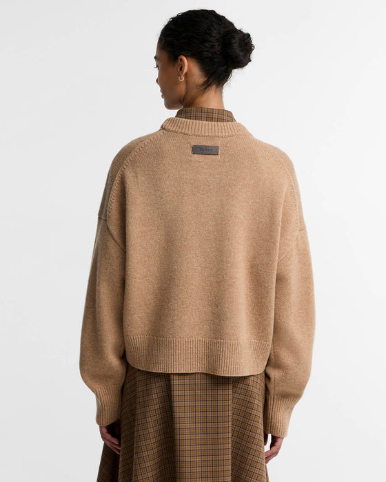 (Barbour) Ivybridge Crew Neck Jumper - Warm Trench (Women's)