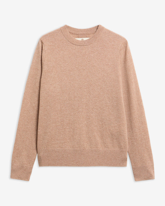 (Barbour) Penwood Cashmere Crew Neck Jumper - Camel (Women's)