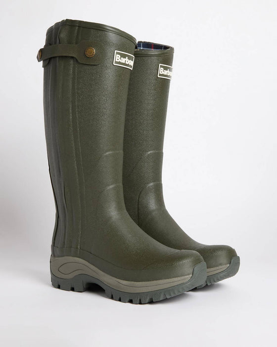 (Barbour) Women's Teesdale Wellingtons - Olive (Women's)