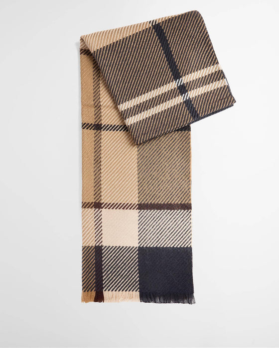 (Barbour) Blair Tartan Scarf - Birchwood Dress Tartan (Women's)