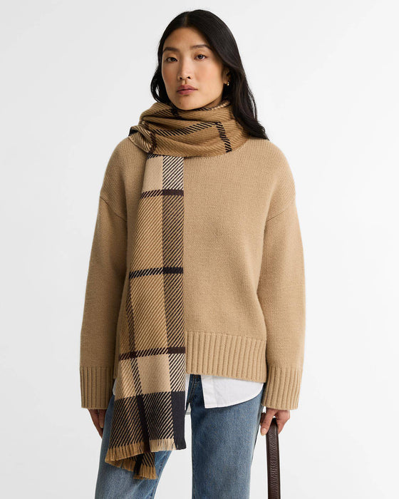 (Barbour) Blair Tartan Scarf - Birchwood Dress Tartan (Women's)