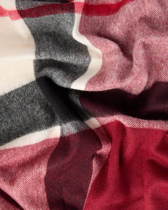 (Barbour) Rosefield Tartan Scarf - Light Cardinal Tartan (Women's)