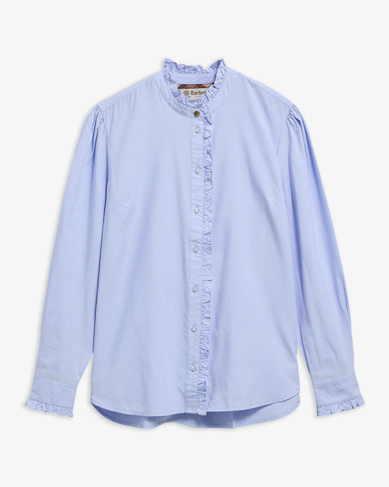 (Barbour) Antoinette Relaxed Shirt - Pale Blue (Women's)