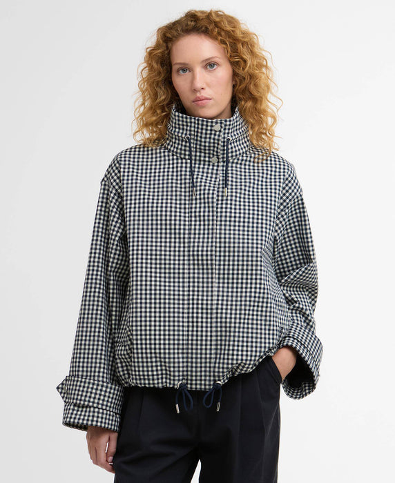 (Barbour) Bronwyn Gingham Showerproof Jacket (Women's)