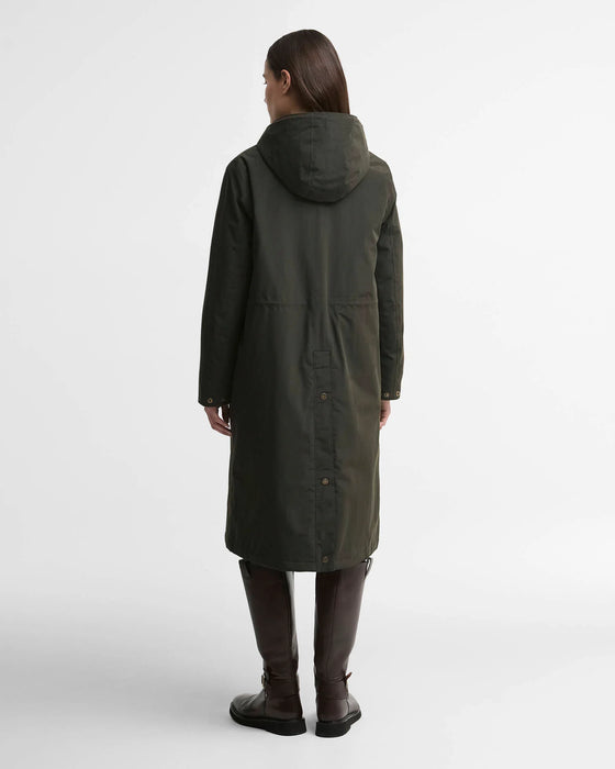 (Barbour) Matilde Waterproof Jacket - Sage/Classic (Women's)